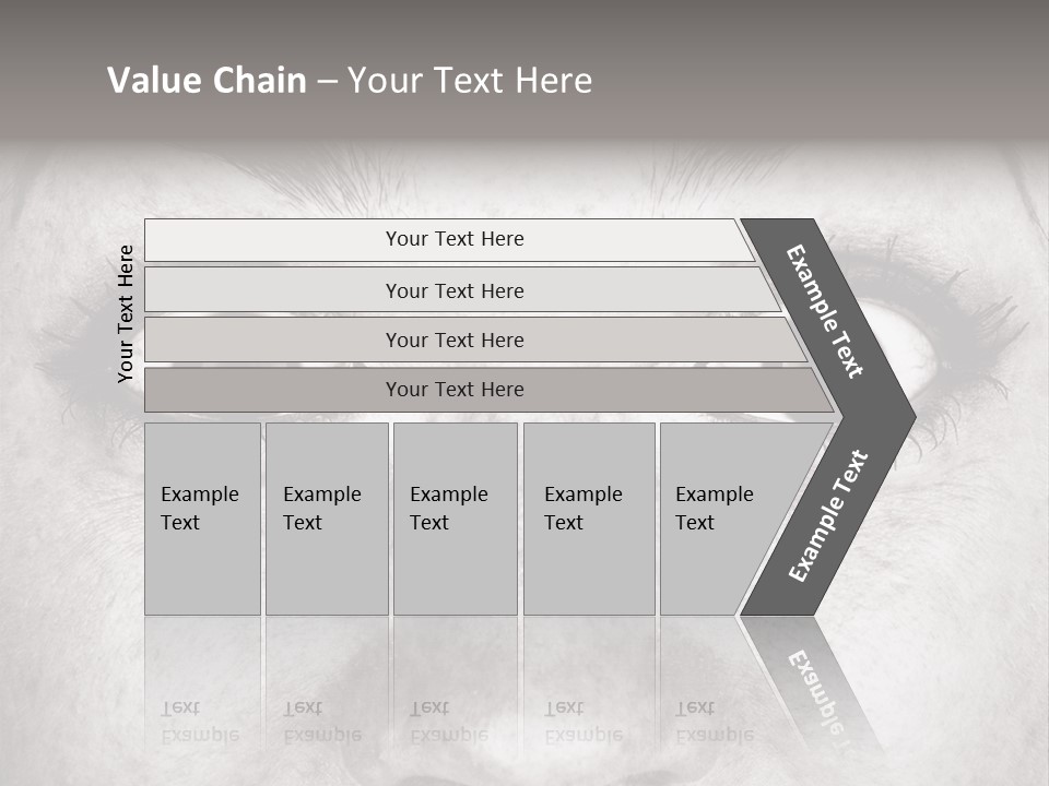One Disbelief Toned PowerPoint Template