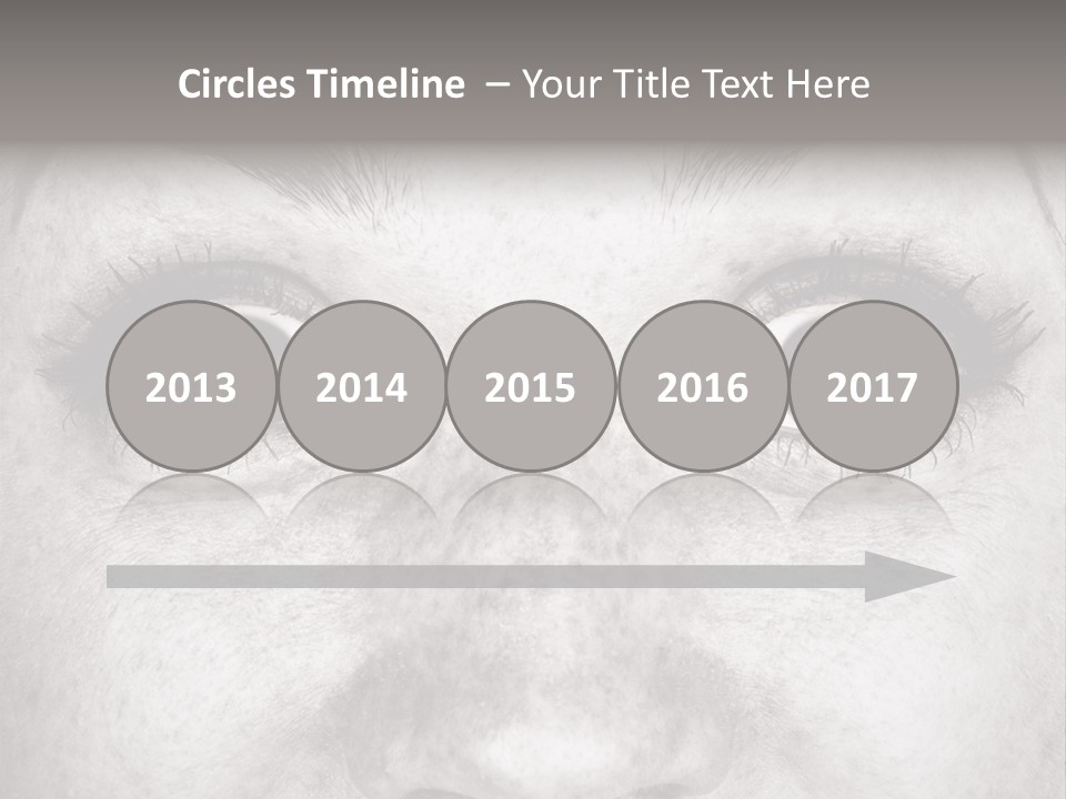 One Disbelief Toned PowerPoint Template