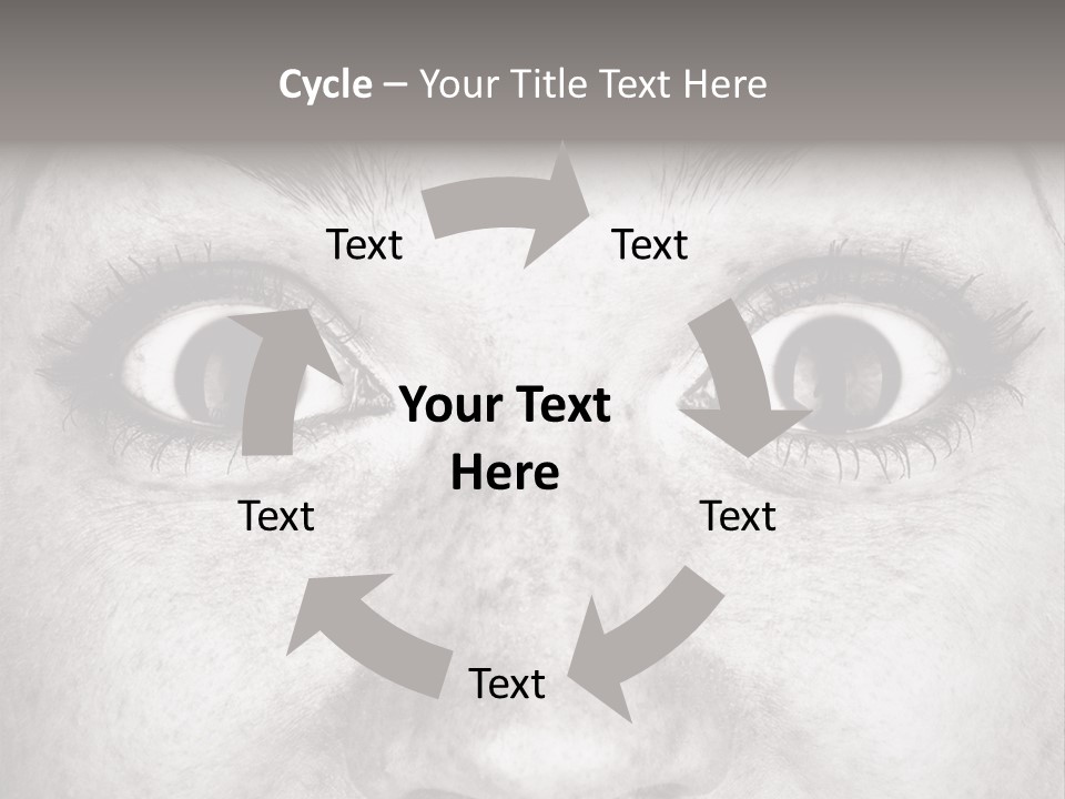 One Disbelief Toned PowerPoint Template