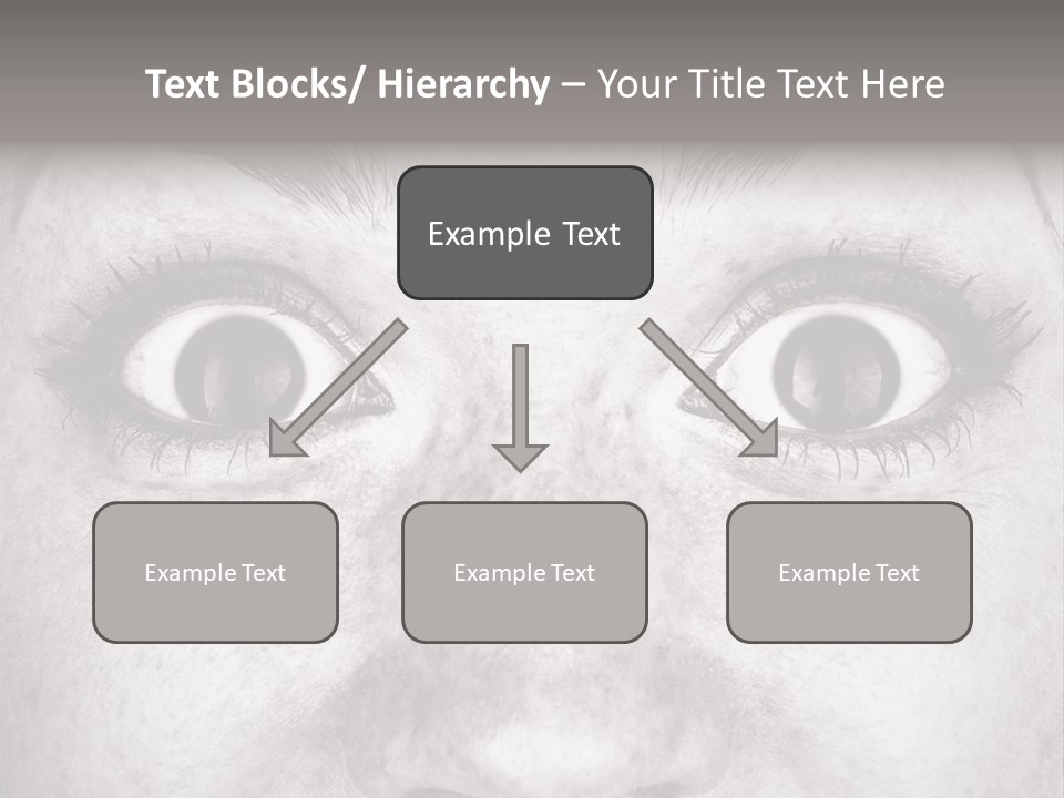 One Disbelief Toned PowerPoint Template
