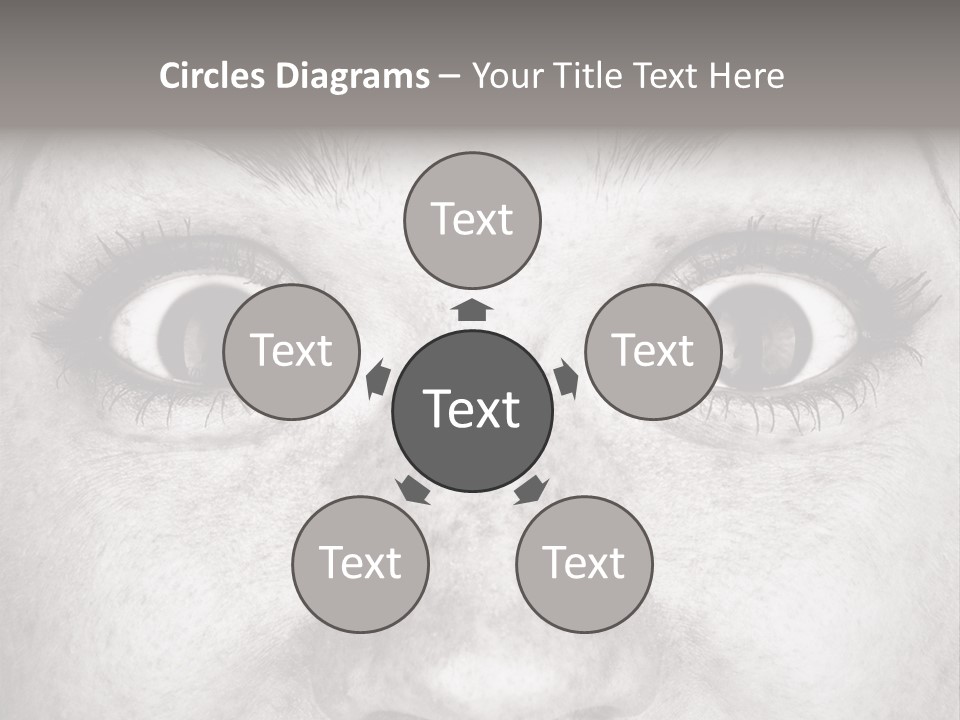 One Disbelief Toned PowerPoint Template