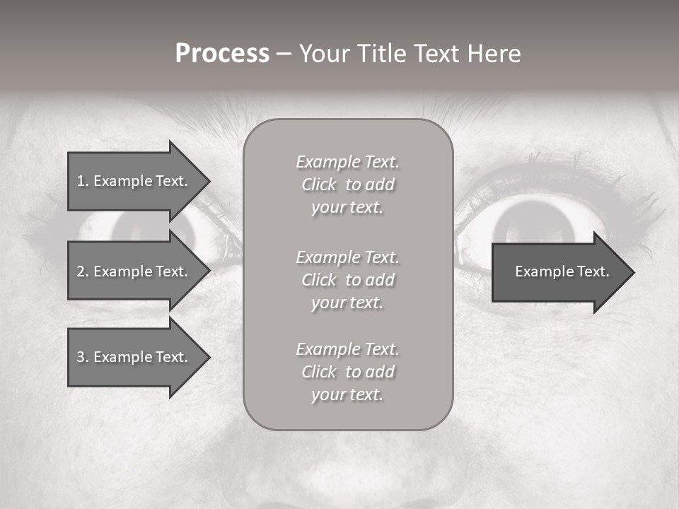 One Disbelief Toned PowerPoint Template