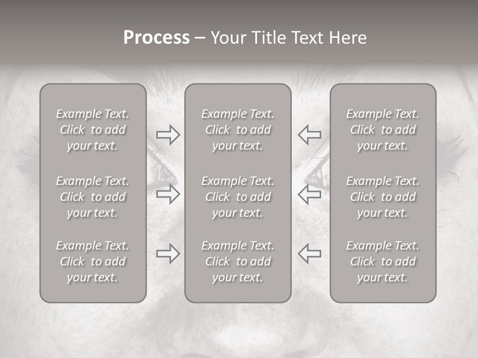 One Disbelief Toned PowerPoint Template