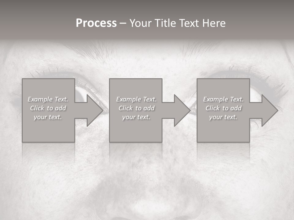 One Disbelief Toned PowerPoint Template