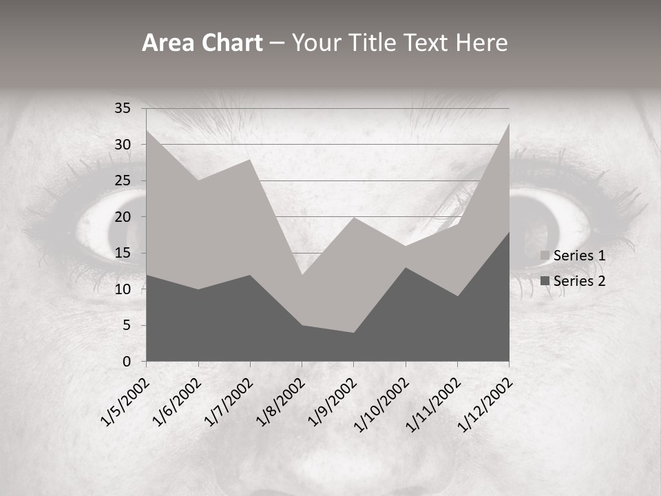 One Disbelief Toned PowerPoint Template