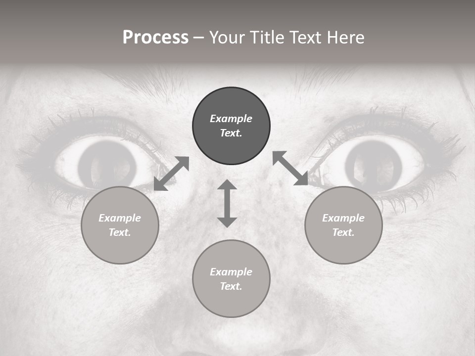 One Disbelief Toned PowerPoint Template