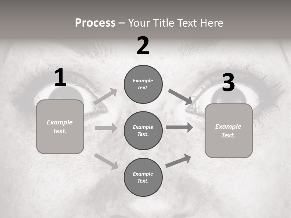 One Disbelief Toned PowerPoint Template