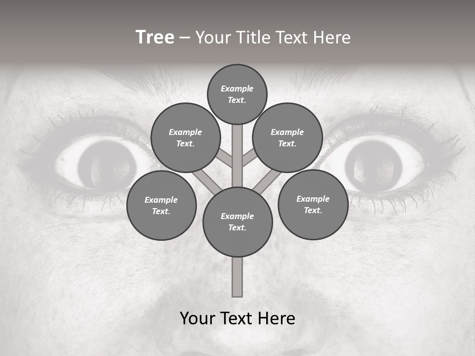 One Disbelief Toned PowerPoint Template