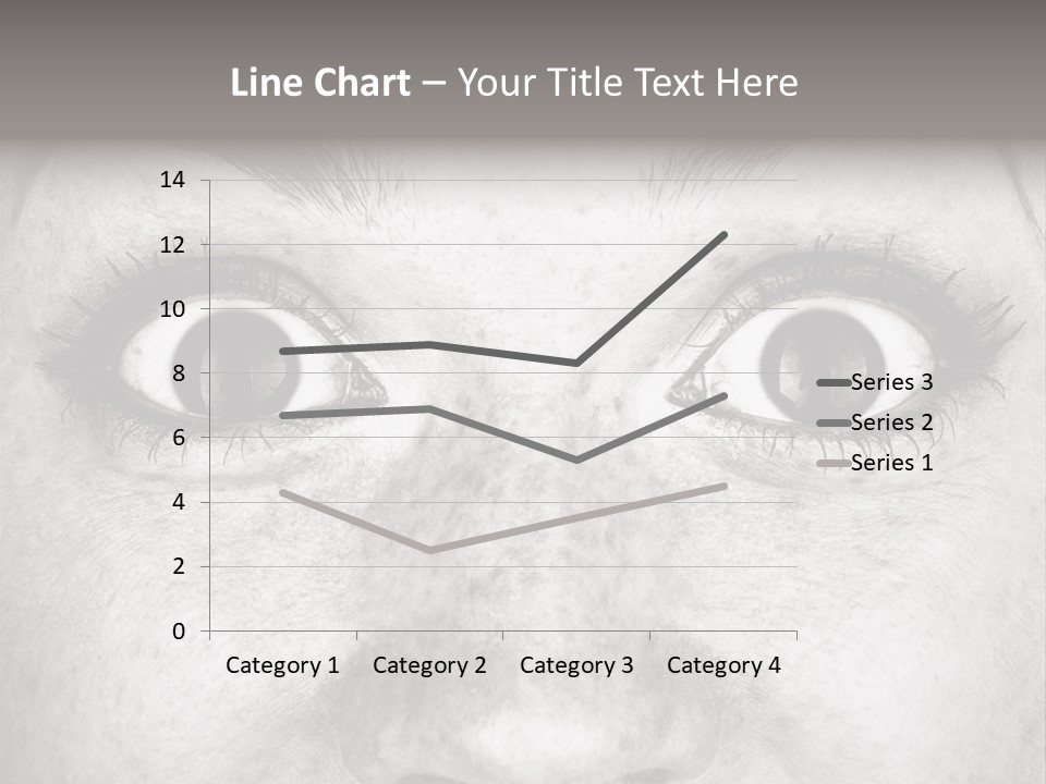 One Disbelief Toned PowerPoint Template