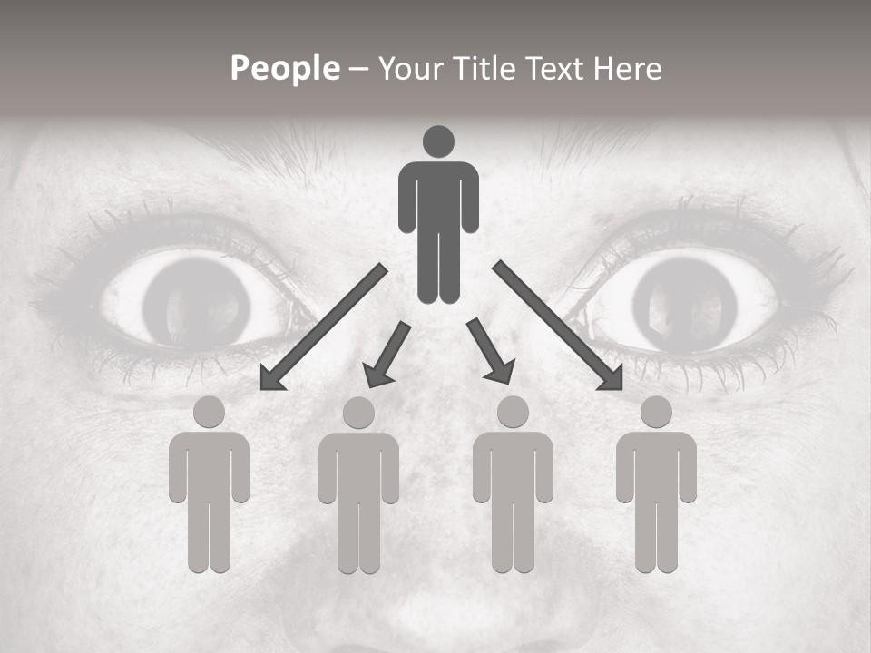 One Disbelief Toned PowerPoint Template