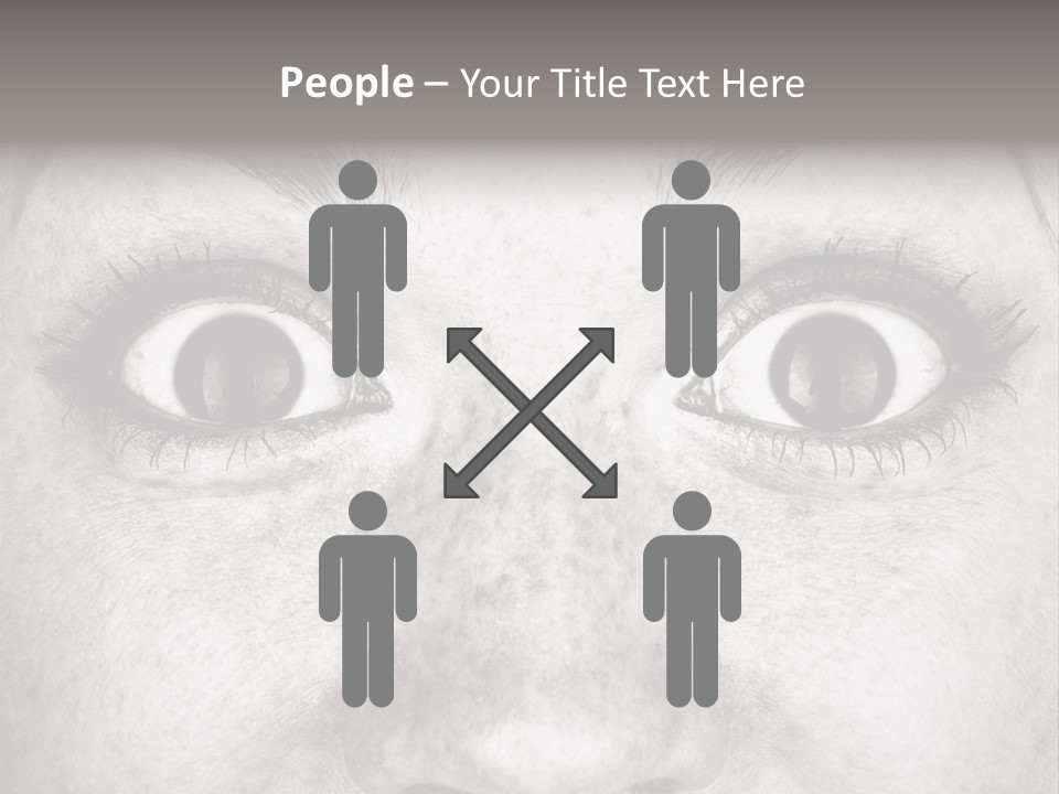 One Disbelief Toned PowerPoint Template