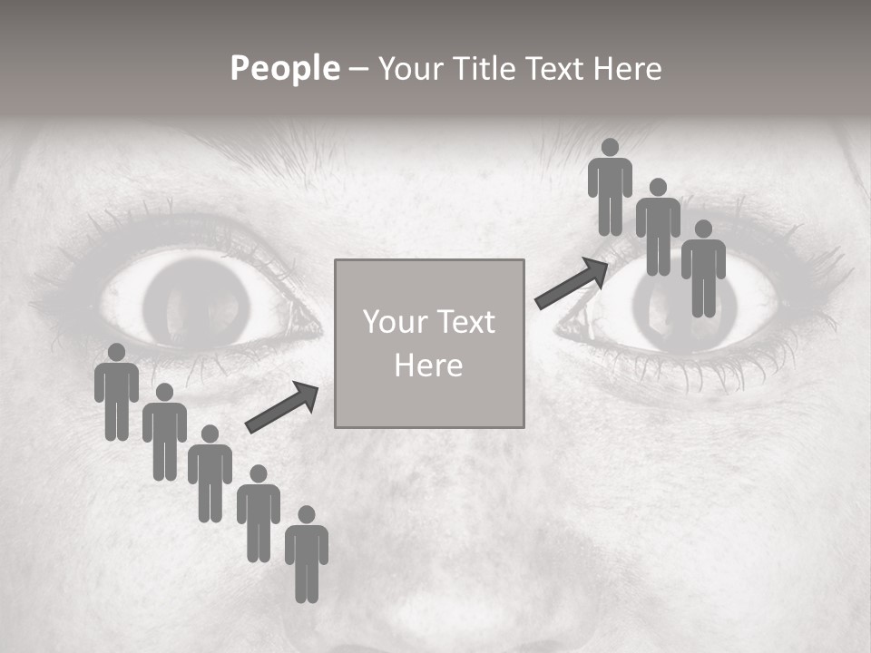 One Disbelief Toned PowerPoint Template