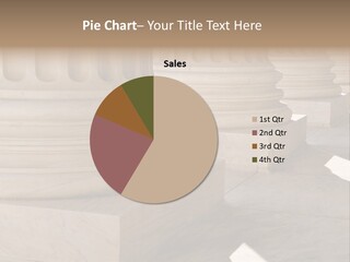 Capital Courthouse Education PowerPoint Template