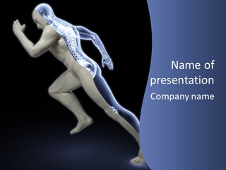 Black Healthcare Biology PowerPoint Template