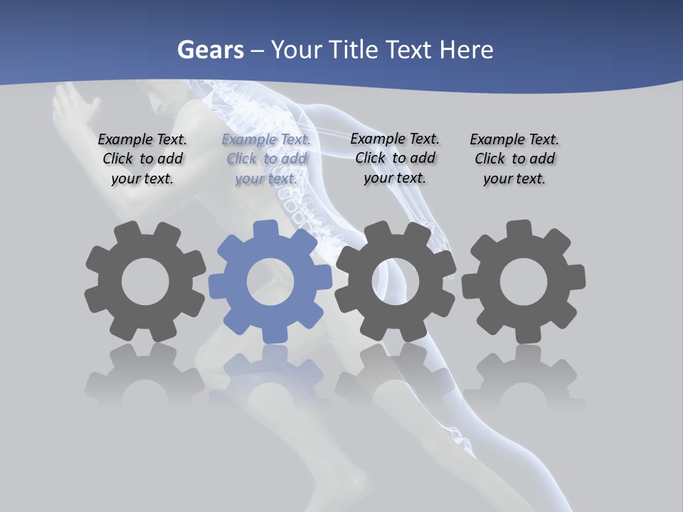 Black Healthcare Biology PowerPoint Template