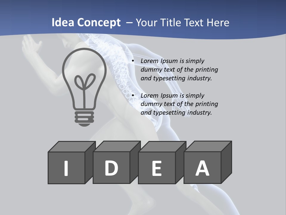 Black Healthcare Biology PowerPoint Template