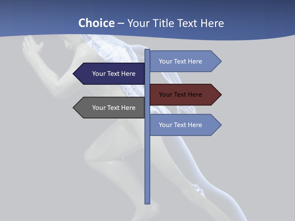 Black Healthcare Biology PowerPoint Template