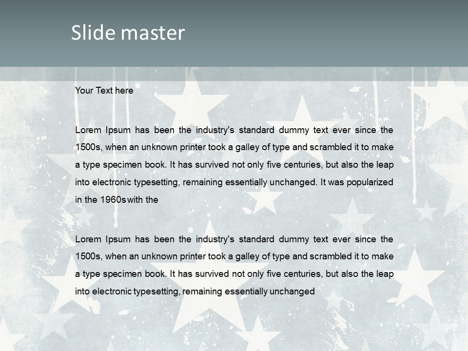 Texture Textile Paper PowerPoint Template