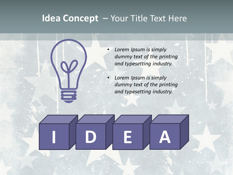 Texture Textile Paper PowerPoint Template