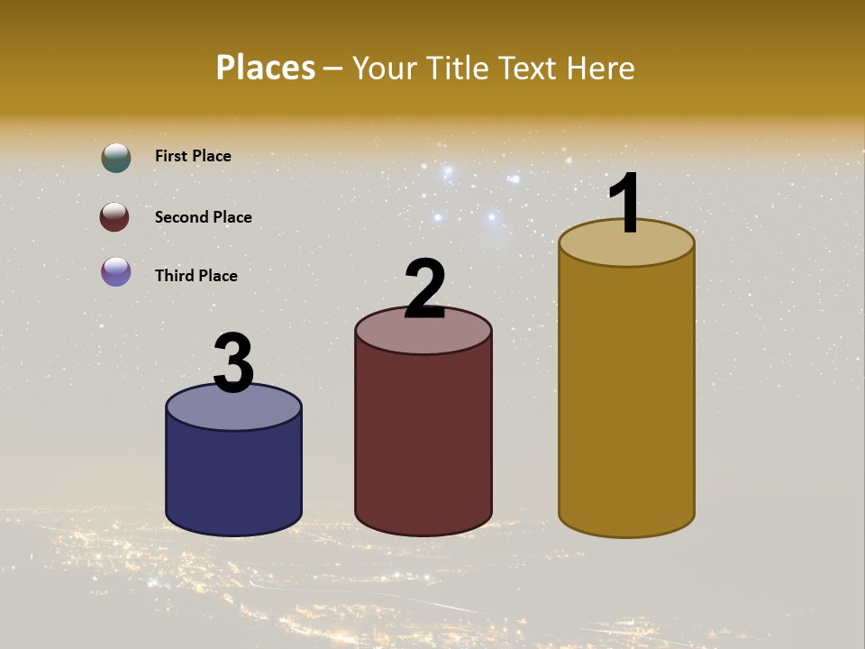 Hidden Dark Space PowerPoint Template