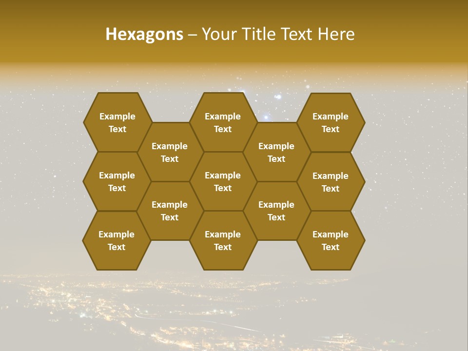 Hidden Dark Space PowerPoint Template