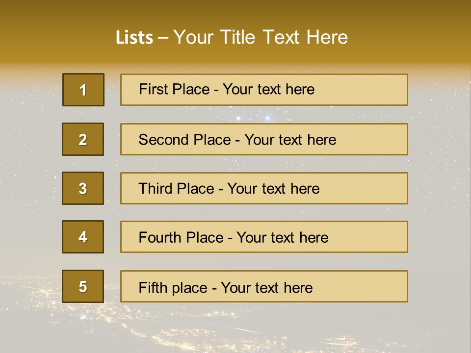 Hidden Dark Space PowerPoint Template