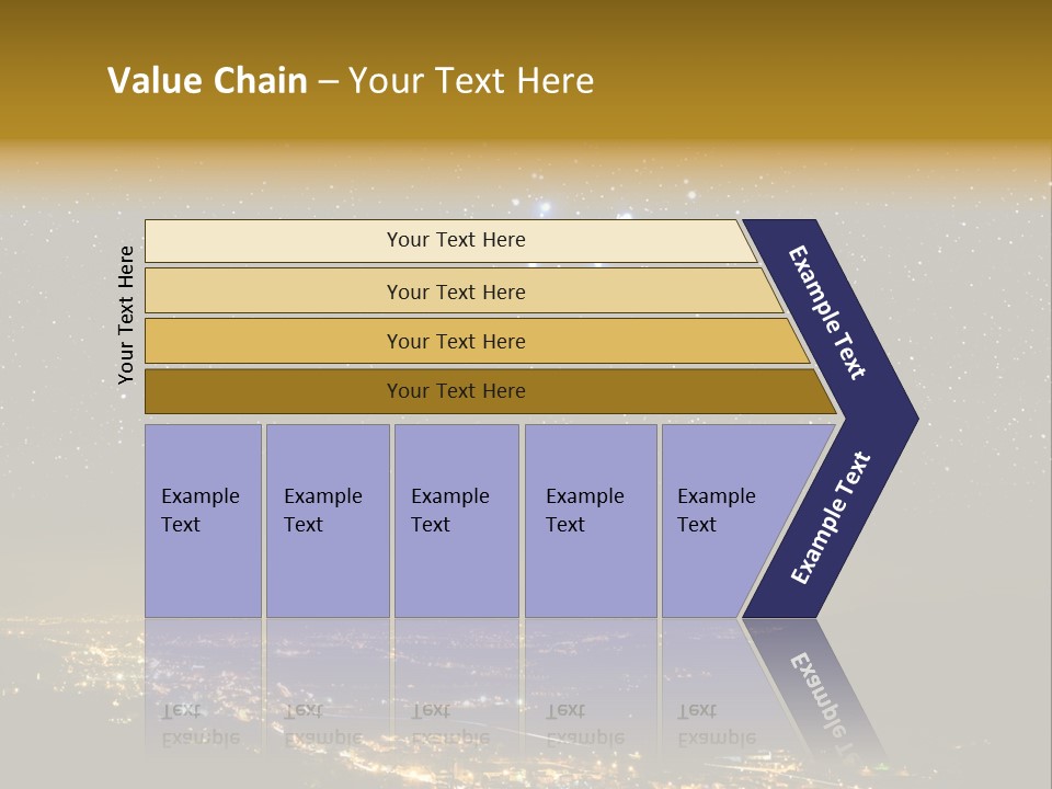 Hidden Dark Space PowerPoint Template