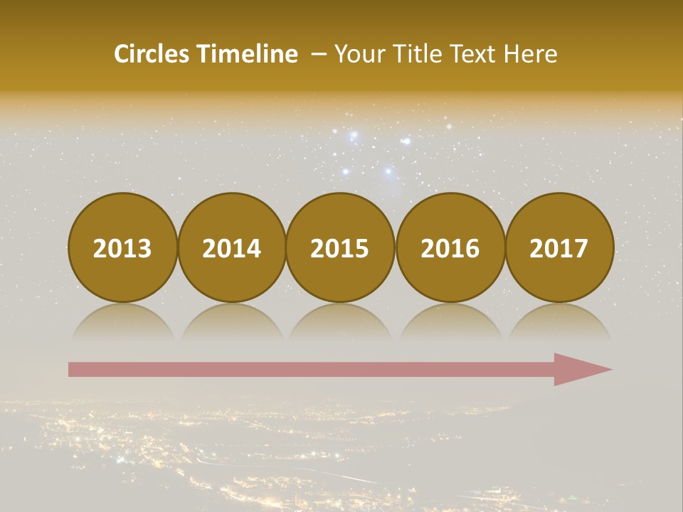 Hidden Dark Space PowerPoint Template