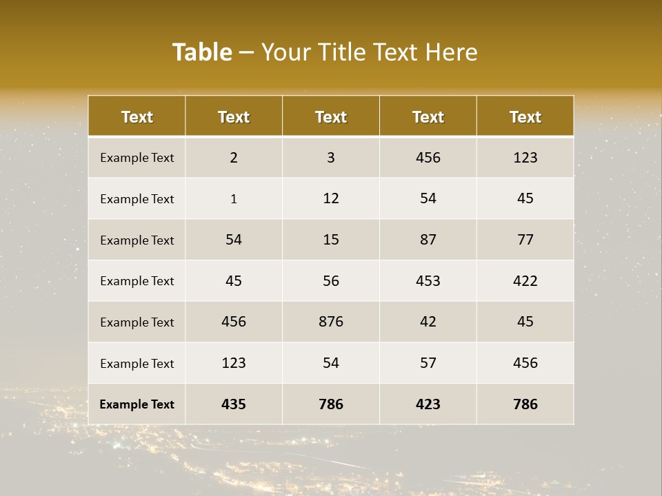 Hidden Dark Space PowerPoint Template