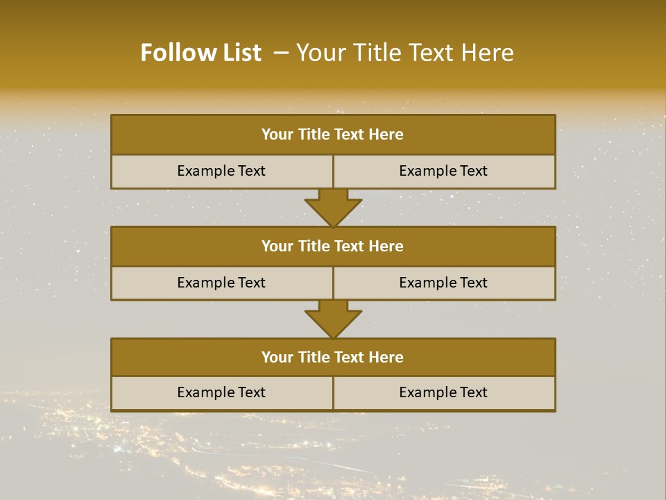 Hidden Dark Space PowerPoint Template