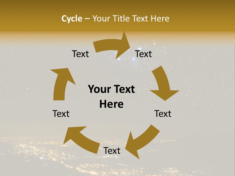 Hidden Dark Space PowerPoint Template