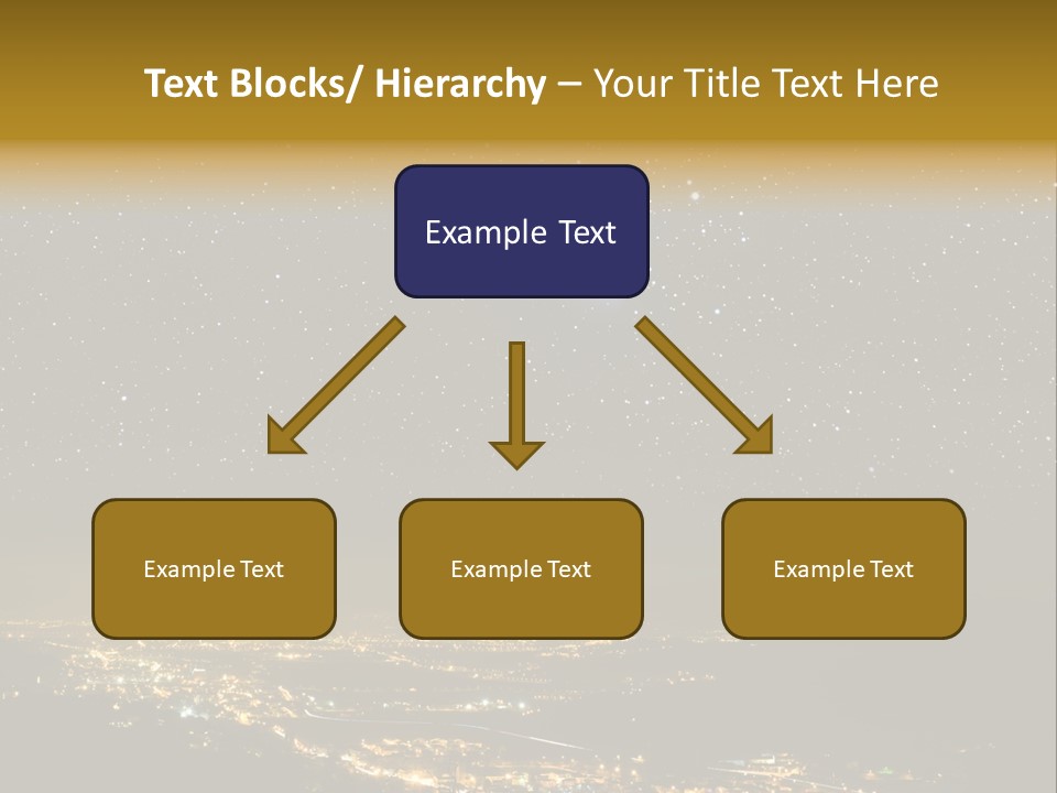 Hidden Dark Space PowerPoint Template