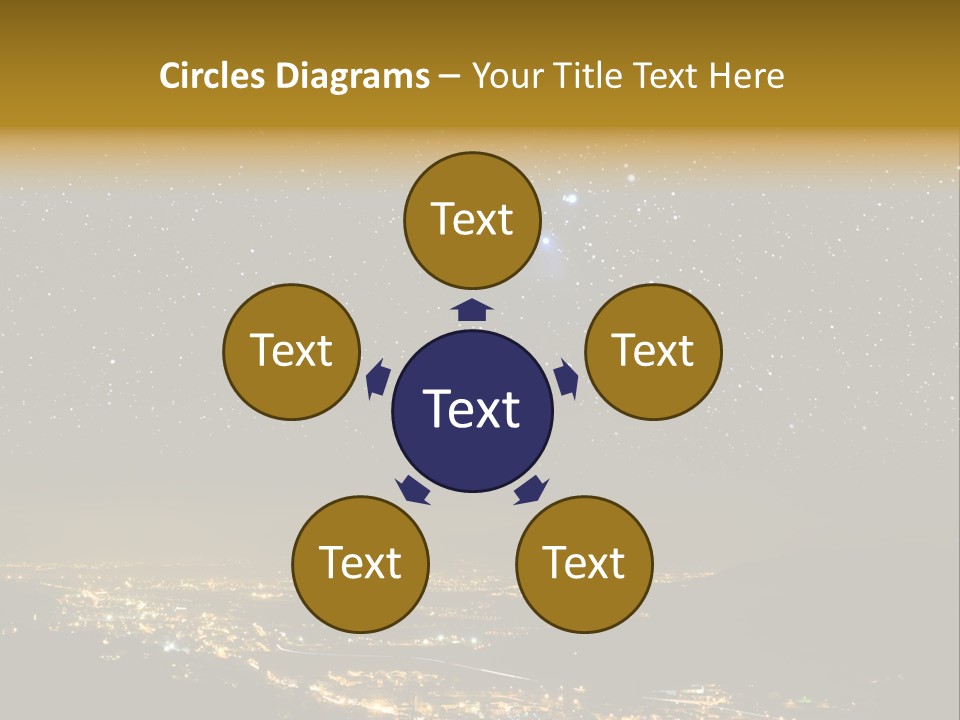 Hidden Dark Space PowerPoint Template