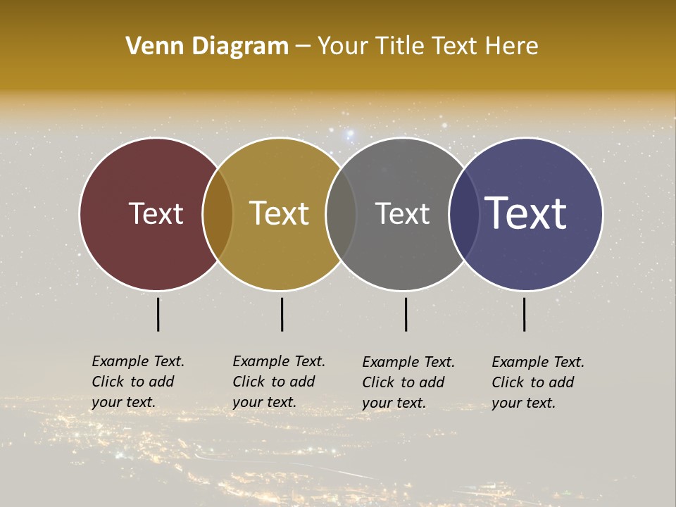 Hidden Dark Space PowerPoint Template
