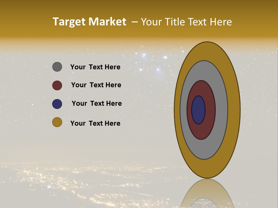 Hidden Dark Space PowerPoint Template