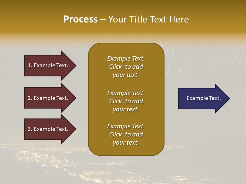 Hidden Dark Space PowerPoint Template