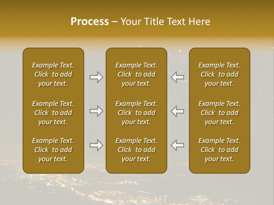Hidden Dark Space PowerPoint Template