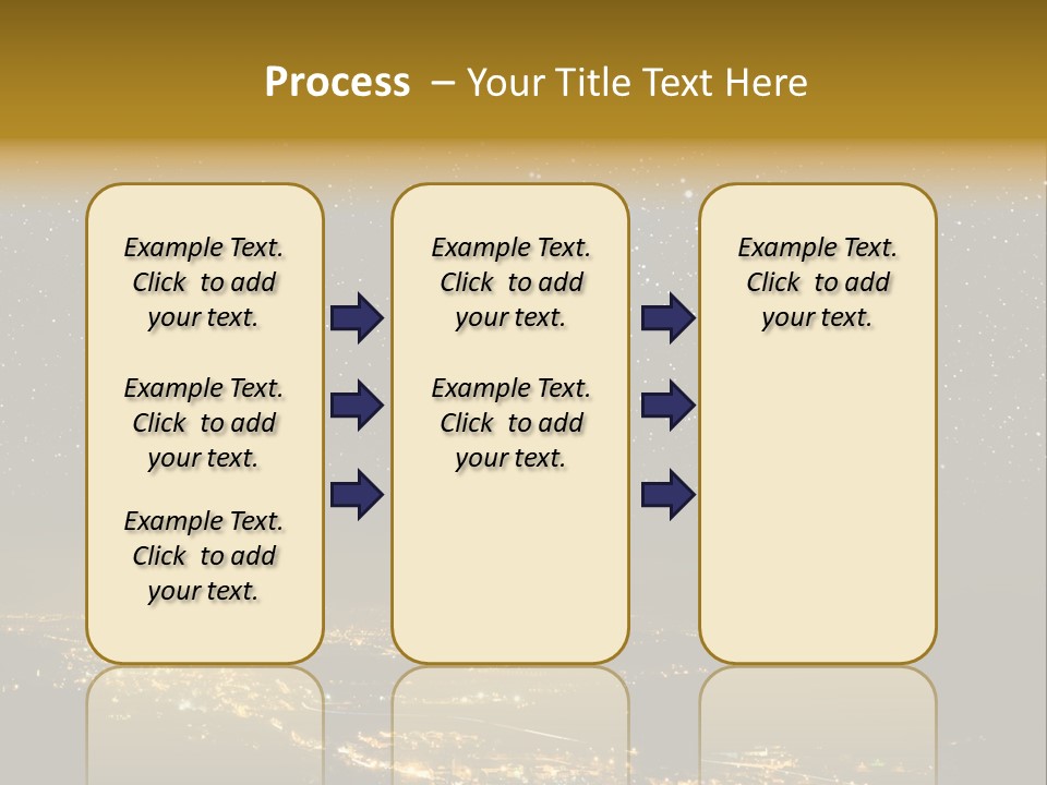 Hidden Dark Space PowerPoint Template