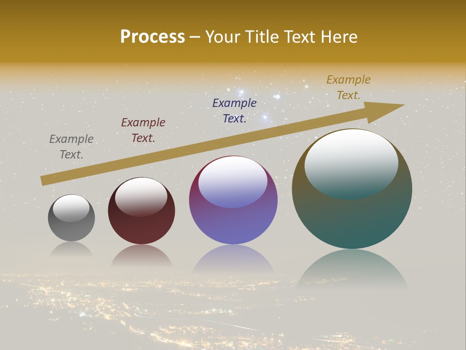 Hidden Dark Space PowerPoint Template