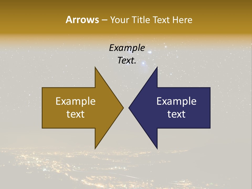 Hidden Dark Space PowerPoint Template