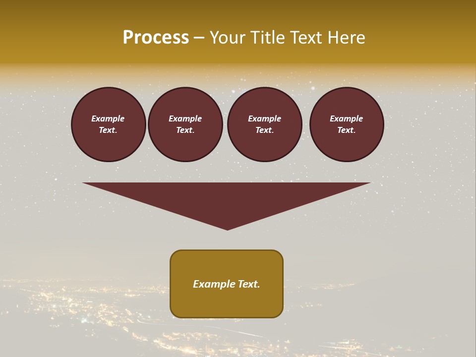 Hidden Dark Space PowerPoint Template