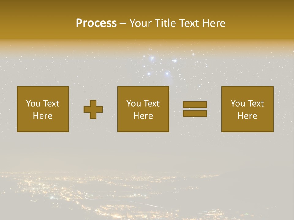 Hidden Dark Space PowerPoint Template
