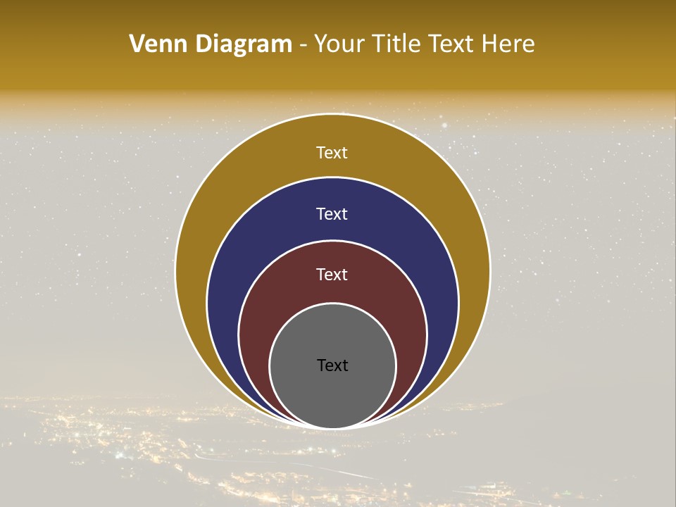 Hidden Dark Space PowerPoint Template