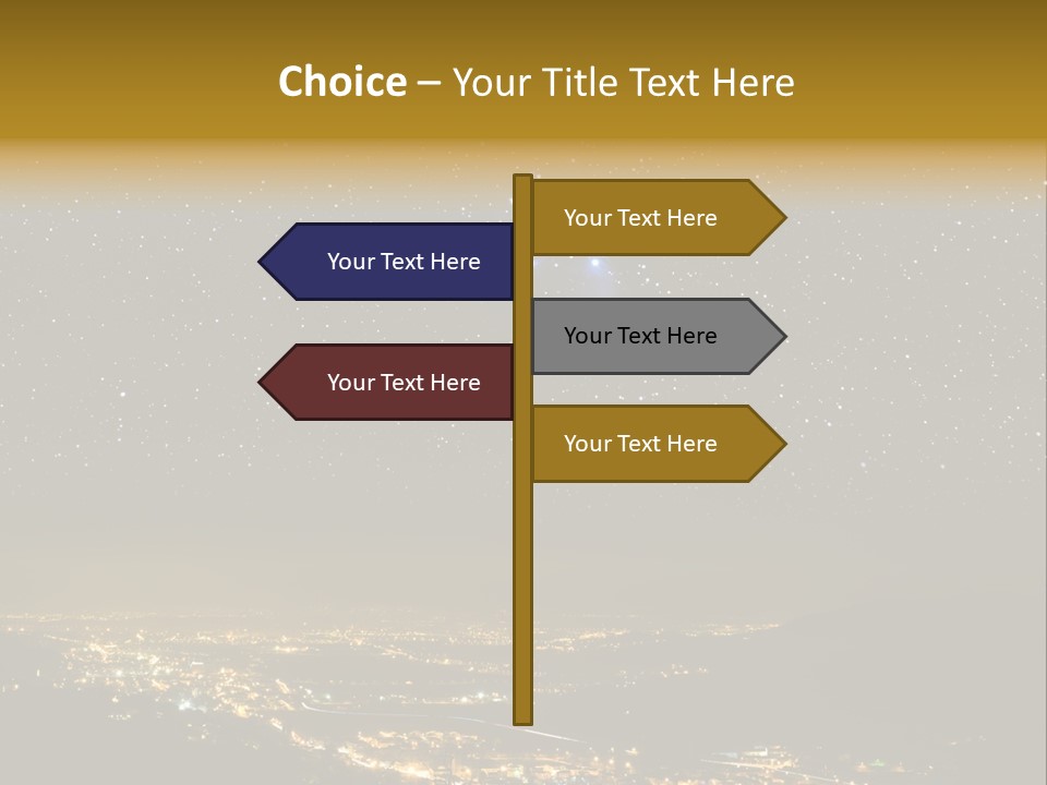 Hidden Dark Space PowerPoint Template