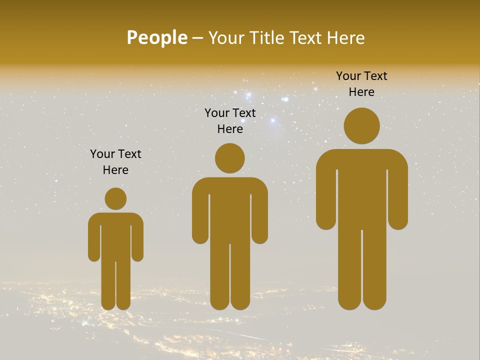 Hidden Dark Space PowerPoint Template