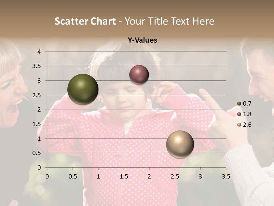 People Conflict Girl PowerPoint Template