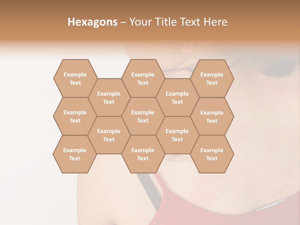 Ethnic Woman Sensitive PowerPoint Template