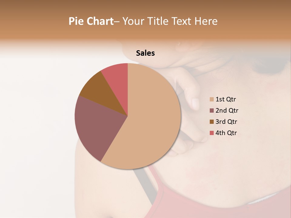 Ethnic Woman Sensitive PowerPoint Template