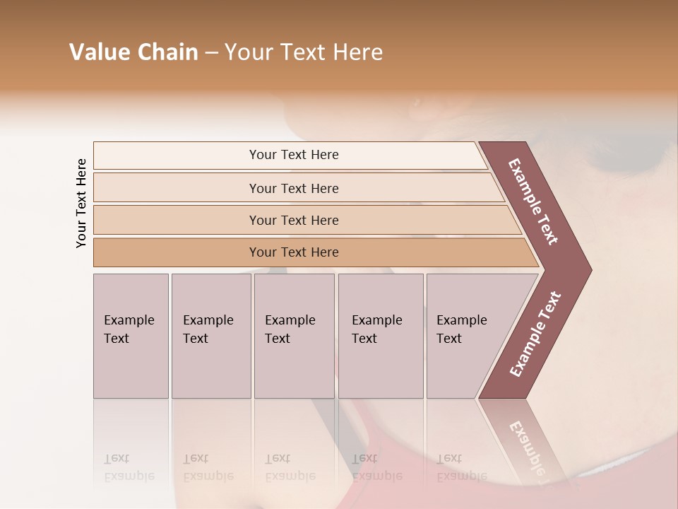 Ethnic Woman Sensitive PowerPoint Template