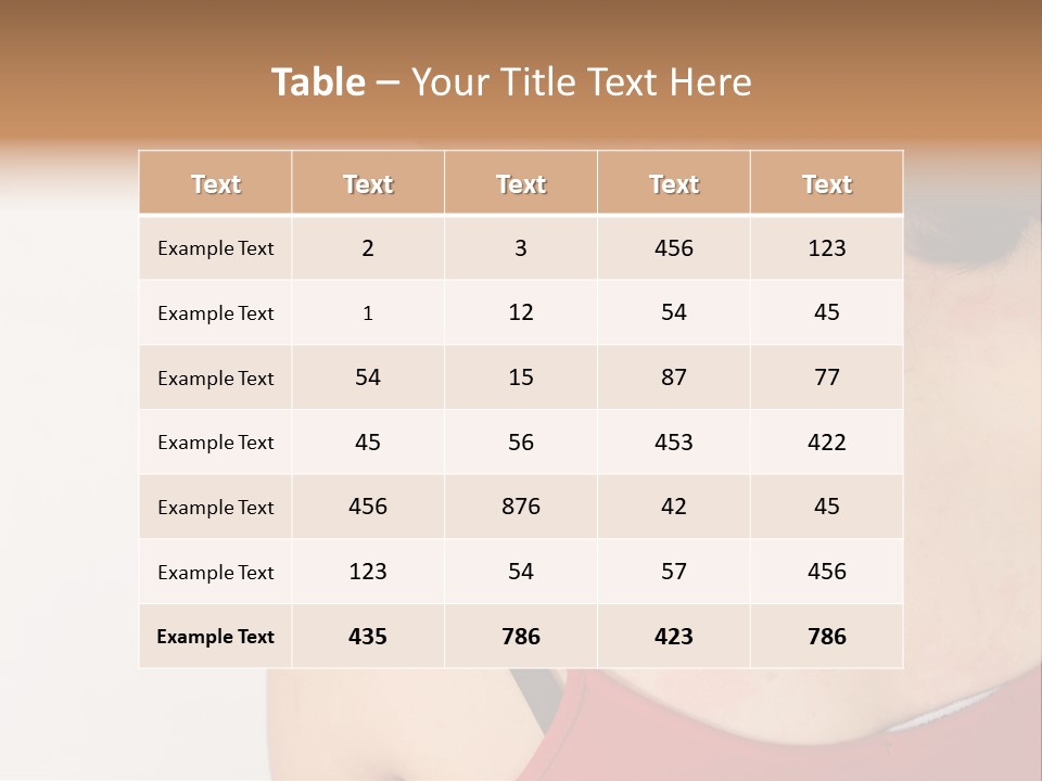 Ethnic Woman Sensitive PowerPoint Template
